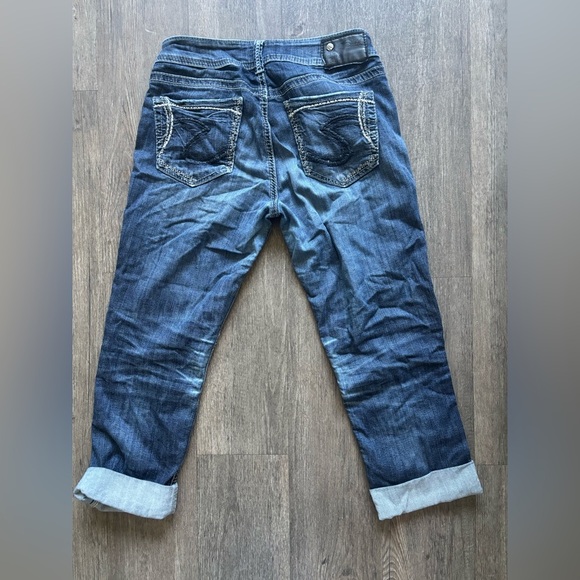 Silver Jeans  Relaxed Fit in Indigo Blue - Picture 6 of 6